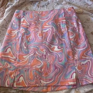 Colorful skirt